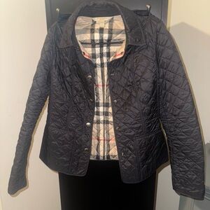 Burberry Brit- Black Quilted Jacket